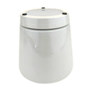 minimalist pot for indoor plant, 4 inch gray ceramic pot, medium plant pot