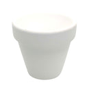 2&#39;&#39; White Clay Pot