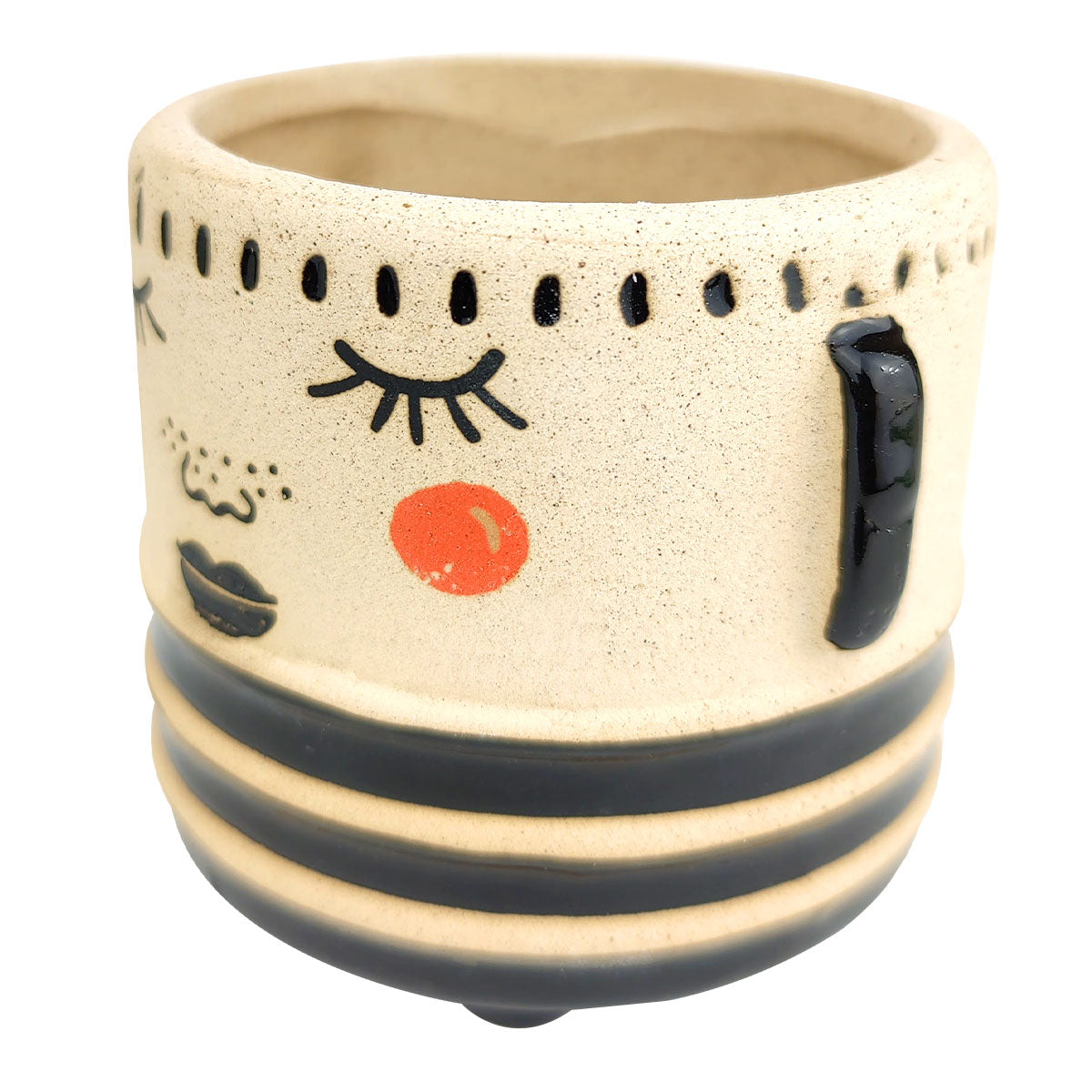 Speckle Face Pot for sale, Cute Ceramic Succulent Pot, Speckle Face Planter Decor, Craft Supplies, Succulent Gift Ideas, Speckle Face Succulent Pot, Succulent Pot for Kids, Christmas gift idea 2021, Christmas gift for kids idea 2021