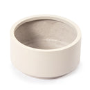 7 inch gray cream fiberstone ceramic pot, pot for succulent, pot for decoration, fiberstone pot, ceramic pot, large cream pot, pot for large succulent