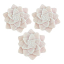 Set of 3 Mint Rosette Succulent Soaps for sale, Handmade natural succulent soap 2.5 oz with Aloe Water and Sea Kelp scent, Artisan Soaps for Gifr Decor Ideas
