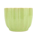 Green Ripple Pot for sale, Round ceramic flower pots, Marble style succulent indoor pots, Small pot for succulent and cactus, green pastel flower ceramic pot, succulent gift decor ideas