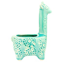 Blue Giraffe Ceramic Pot for sale, Ceramic mini pot for succulents and flowers, Ceramic Giraffe Flower Pot, Cute succulent planter, ideal gifts for mom, Giraffe Planters for sale