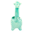 Blue Giraffe Ceramic Pot for sale, Ceramic mini pot for succulents and flowers, Ceramic Giraffe Flower Pot, Cute succulent planter, ideal gifts for mom, Giraffe Planters for sale