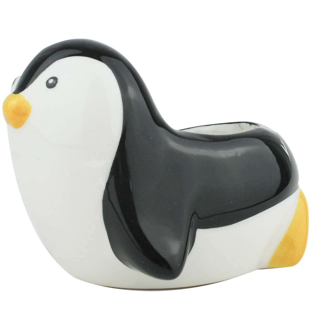 Ceramic Penguin Pot for sale, Cute Ceramic Succulent Pot, Penguin Planter Decor, Craft Supplies, Succulent Gift Ideas, Penguin Succulent Pot, Penguins Pot with Seed Growing Kits