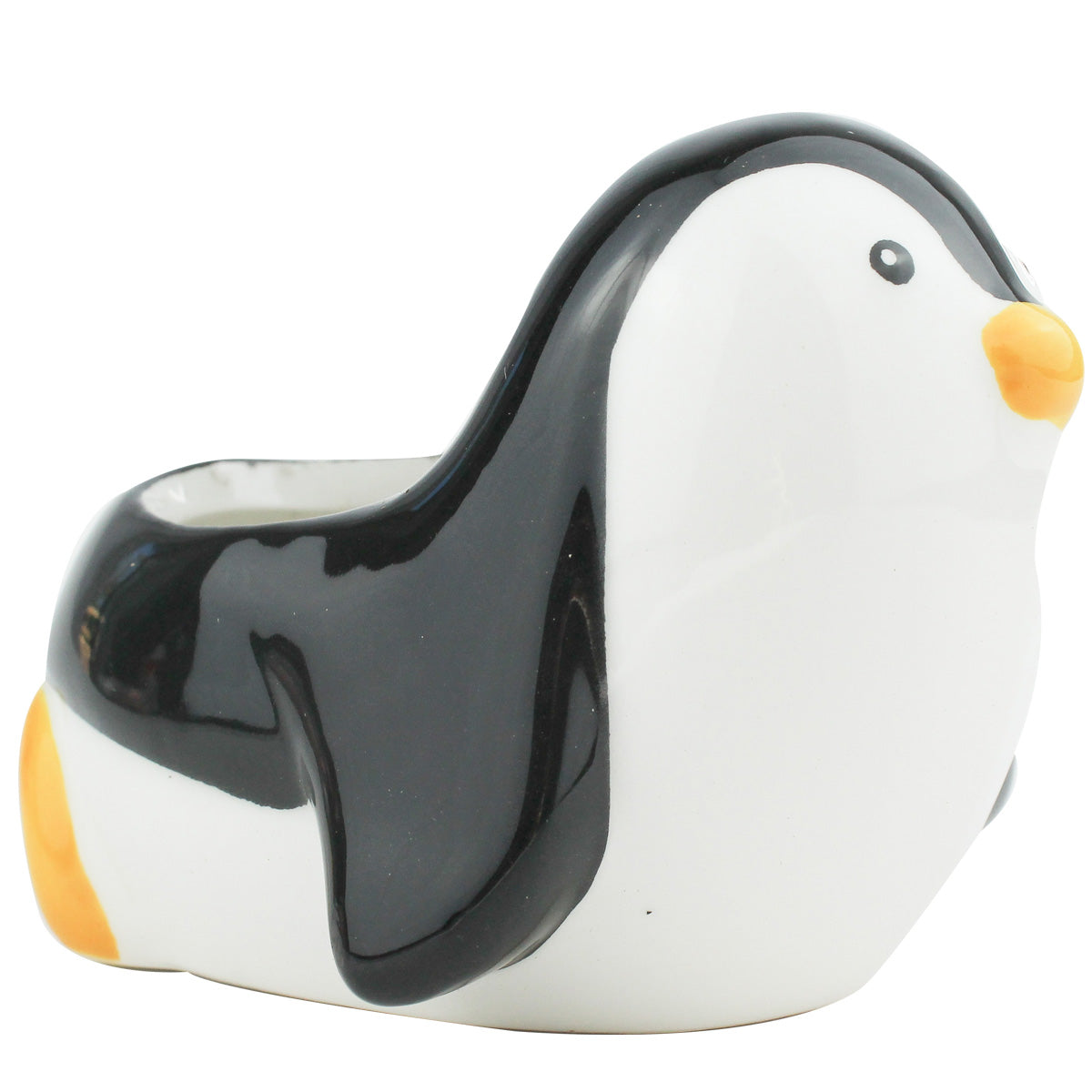 Ceramic Penguin Pot for sale, Cute Ceramic Succulent Pot, Penguin Planter Decor, Craft Supplies, Succulent Gift Ideas, Penguin Succulent Pot, Penguins Pot with Seed Growing Kits