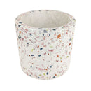 Terrazzo Pot, Terrazzo style gift idea, Ceramic Pot, Ceramic Pot for Succulents and Flowers, Succulent Pot, Succulent Pot for Sale, Succulent Gift ideas, Decor Ideas, Mini Pot for Succulent, Black Pot for Succulent, Modern style succulent pot, Succulent pot near me, Succulent Pot in CA