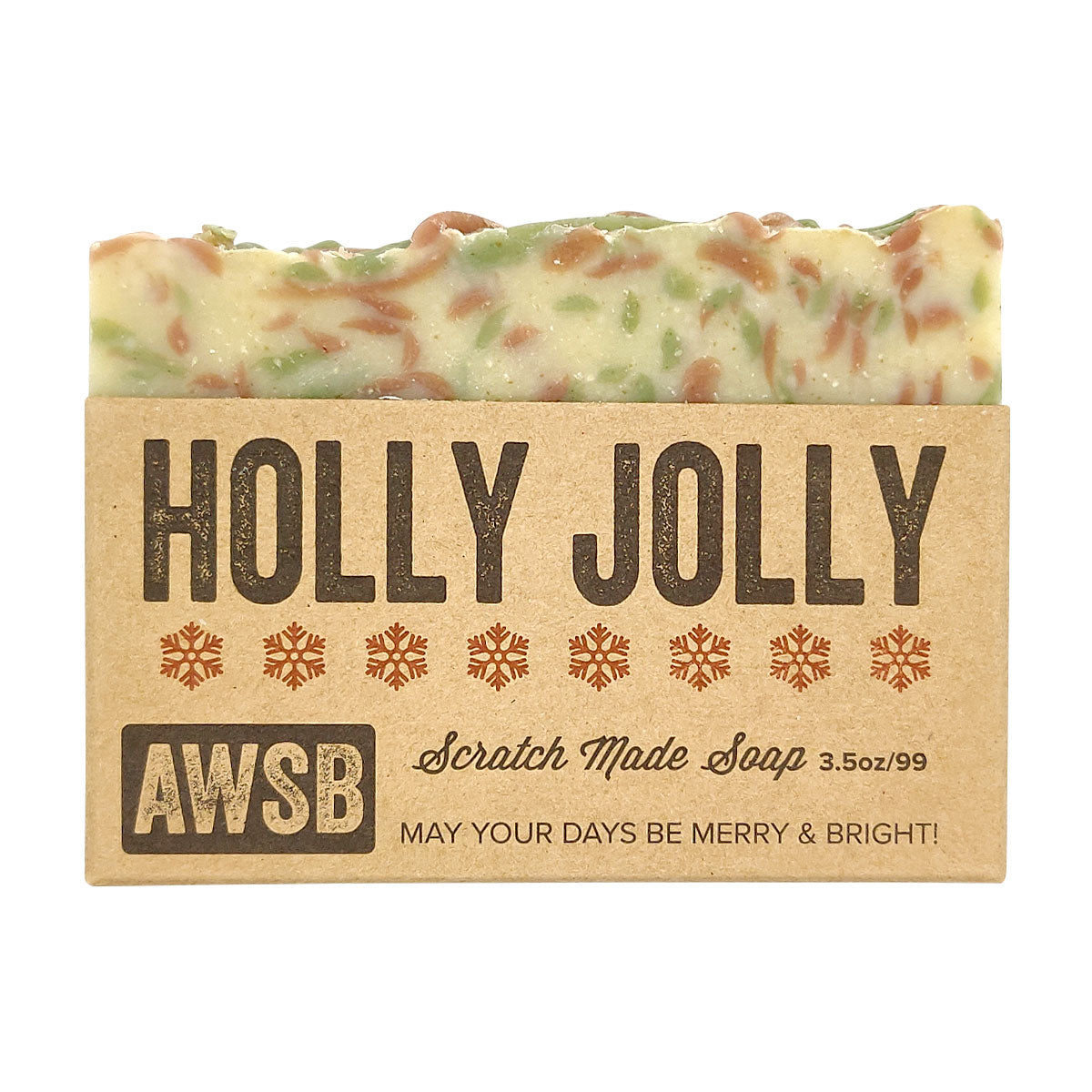 Holly Jolly holiday, Holly Jolly holiday soap, christmas gift