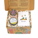 gift box companies, gift box for sale, unique gift box, Thank You Succulent Gift Box for sale online, Thank you Personalized Succulent Gift Box Set, Succulent and Candle Gift Set for sale, Mother&#39;s Day Plant Gift Ideas 2025