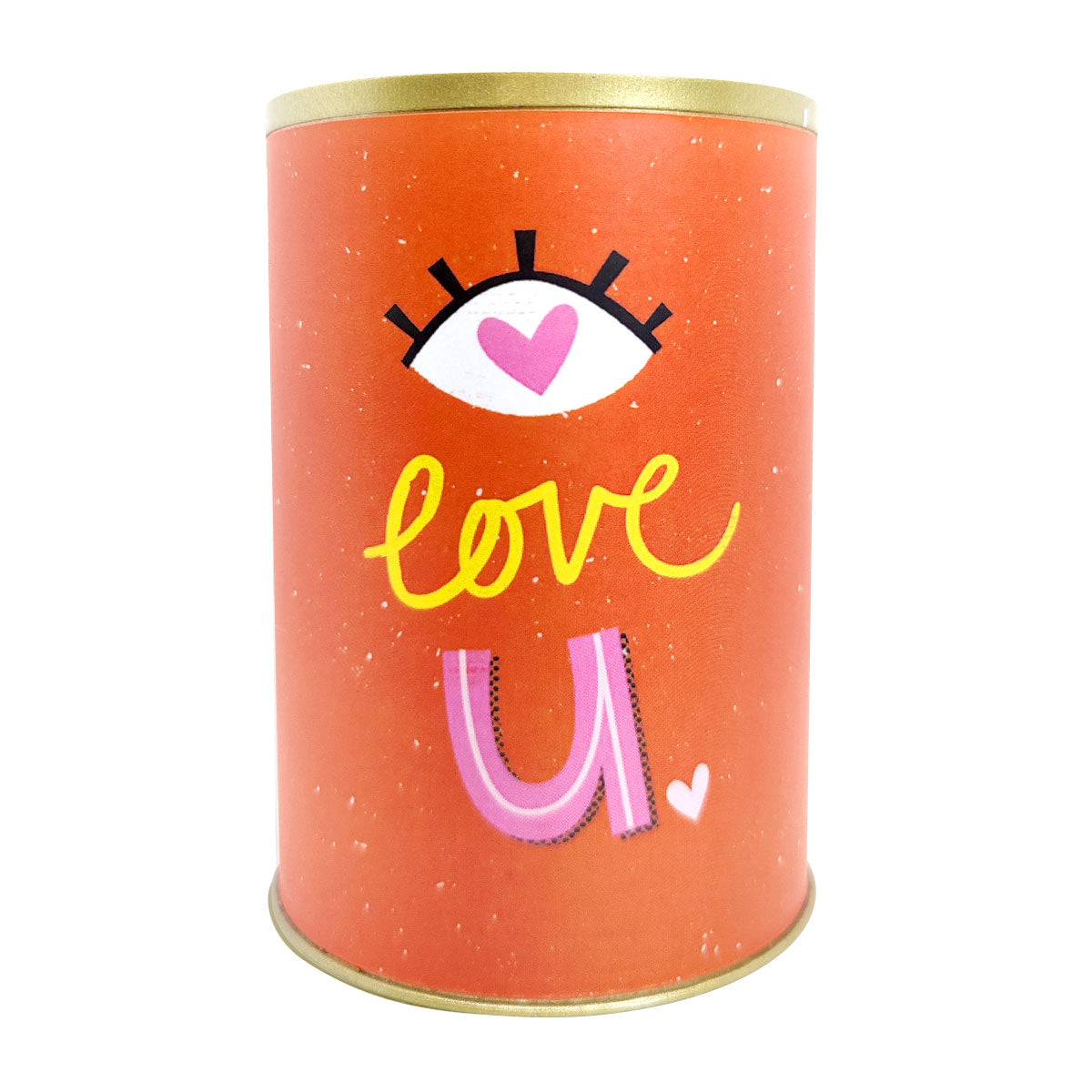 punny tin can for sale, tin pot for succulent and cactus, Valentine's day gift ideas, succulent gift ideas, funny pot for sale, Valentine gift for your lover