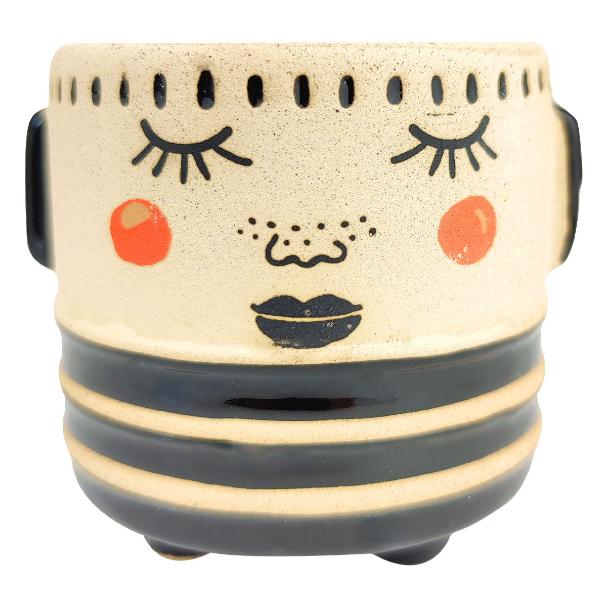 Speckle Face Pot for sale, Cute Ceramic Succulent Pot, Speckle Face Planter Decor, Craft Supplies, Succulent Gift Ideas, Speckle Face Succulent Pot, Succulent Pot for Kids, Christmas gift idea 2021, Christmas gift for kids idea 2021