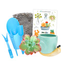 Kid-friendly Succulent Kit for sale, DIY Garden Kit, Kids DIY Garden, At home activities, Kids garden kit diy planters, unique pots for succulent and cactus, succulent pot decor, succulent pot gift ideas, Succulent pot decor ideas, succulent gift ideas, succulent gift set for sale, Succulents Black Friday discount, Succulents Black Friday 2023, christmas gift ideas, succulents for thanksgiving decor, Best Black Friday deals, Black Friday Succulent Online Deals 2023