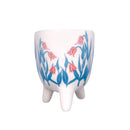 Spring Footed Pot for sale, Ceramic Pot for succulents and flowers, Modern style flower pot for sale, Succulent gift decor ideas