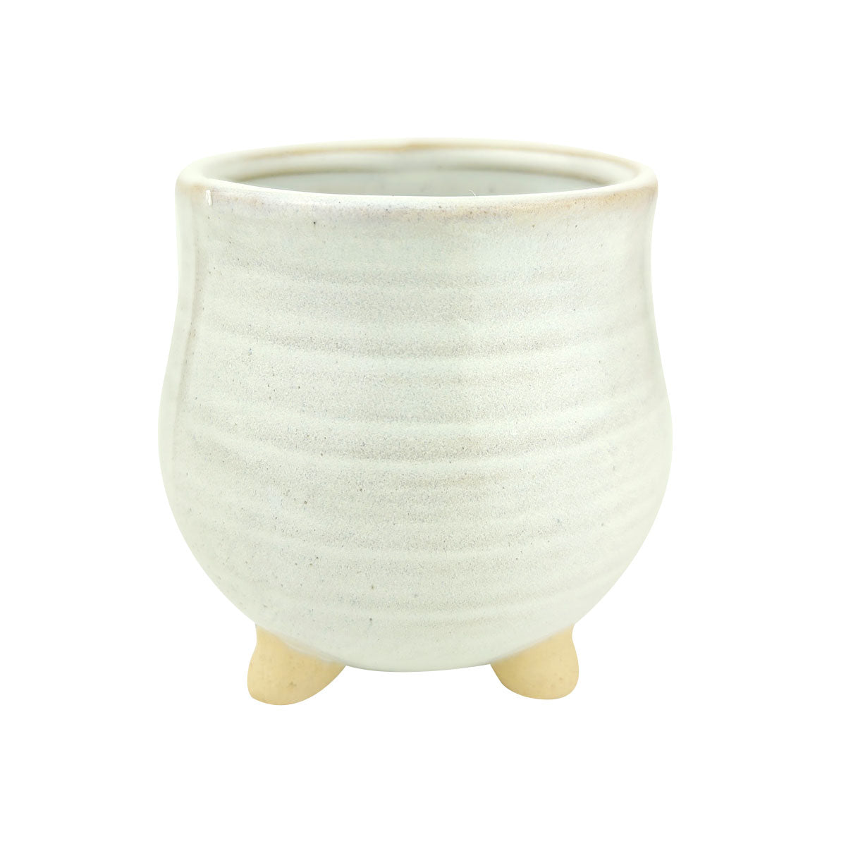 White Footed Pot