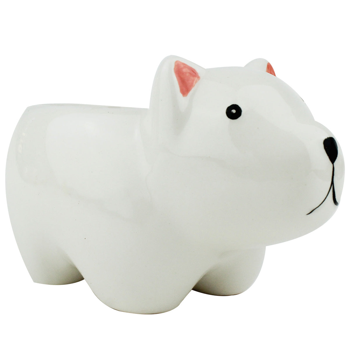 Ceramic Polar Bear Pot for sale, Cute Ceramic Succulent Pot, Polar Bear Planter Decor, Craft Supplies, Succulent Gift Ideas, Polar Bear Succulent Pot, Polar Bears Pot with seeding growing kits