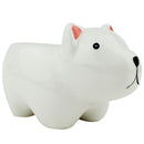 Ceramic Polar Bear Pot for sale, Cute Ceramic Succulent Pot, Polar Bear Planter Decor, Craft Supplies, Succulent Gift Ideas, Polar Bear Succulent Pot, Polar Bears Pot with seeding growing kits