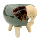 Elephant Ceramic Flower Pot, Elephant Ceramic Pot for sale, Small Succulent and Cactus Pot, Elegant Animal Desk Decor, Home Decor Office Decor, Cute elephant ceramic succulent planter pot, succulent gift ideas