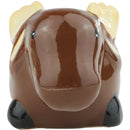 Ceramic Moose Pot for sale, Cute Ceramic Succulent Pot, Moose Planter Decor, Craft Supplies, Succulent Gift Ideas, Moose Succulent Pot