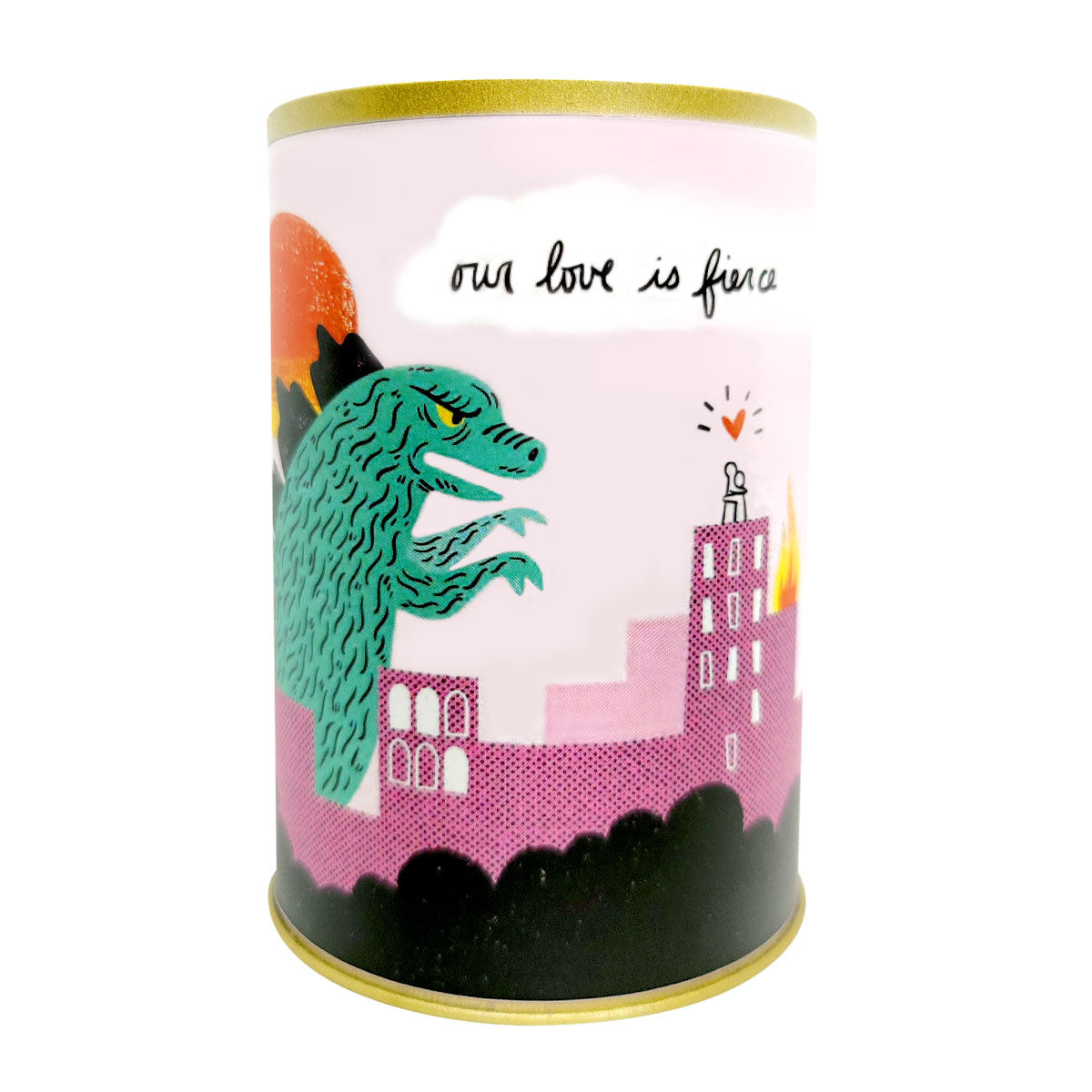 punny tin can for sale, tin pot for succulent and cactus, Valentine's day gift ideas, succulent gift ideas, funny pot for sale, Valentine gift for your lover