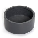 pot for home office decoration, pot for indoor plant, 7 inch Charcoal Fiberstone Ceramic Pot, fiberstone pot, ceramic pot, large pot for plant