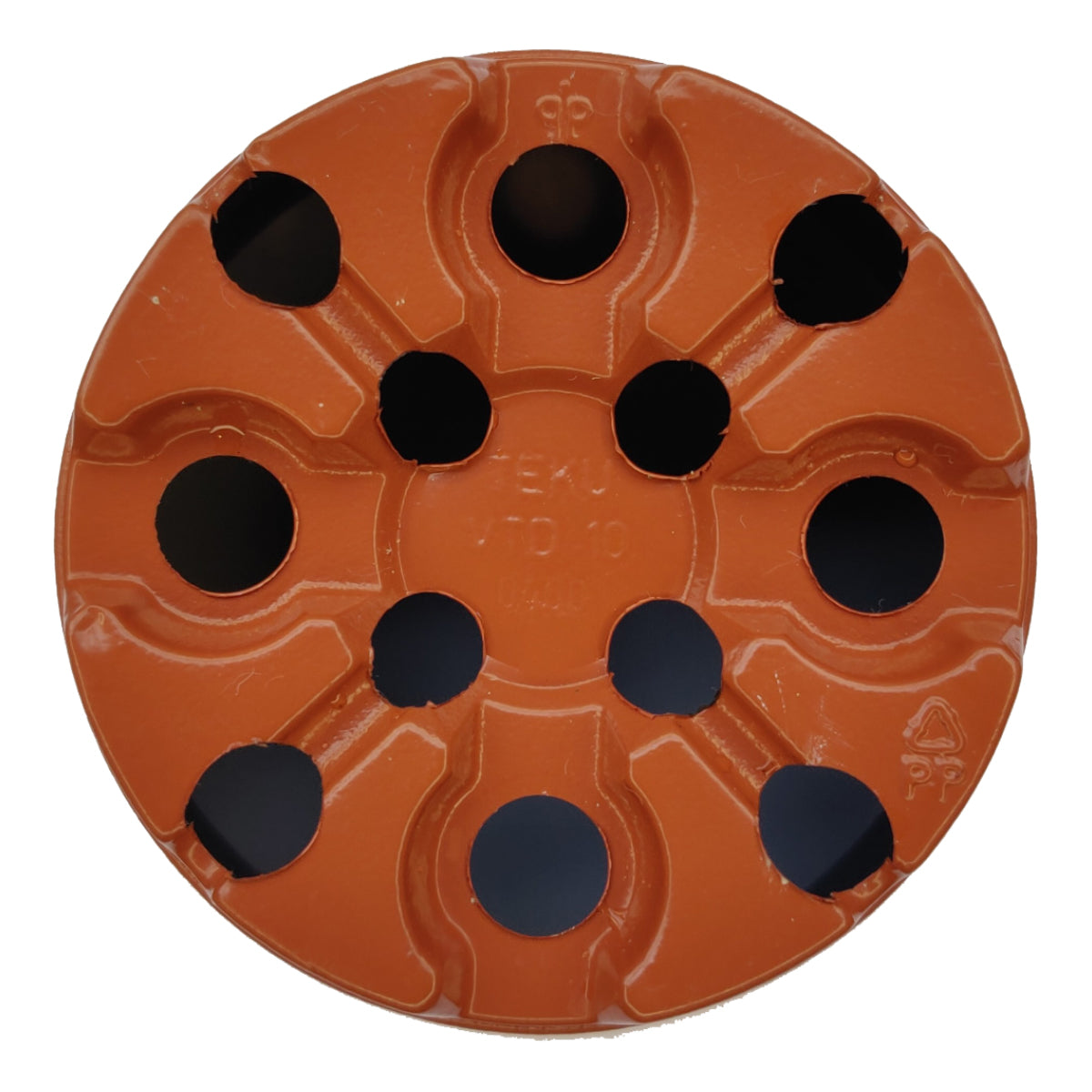 Recycled 4 Inch Round Plastic Pot (Terracotta Color)