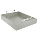 small serving tray, decorative tray for bathroom, decorative tray for living room, modern serving tray, decorative tray centerpiece, red serving tray, tray for home office decor