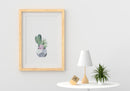 Printable Watercolor Cactus Posters for sale, Succulent Wall Art, Succulent Gift Ideas, Cactus Gifts for sale, Cactus Print Set