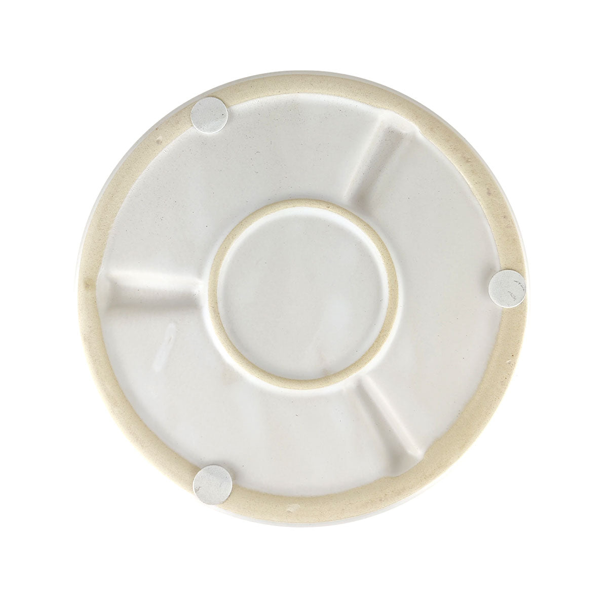 Porcelain pot with saucer, modern cylinder pot with drainage hole, minimalist pot for houseplants