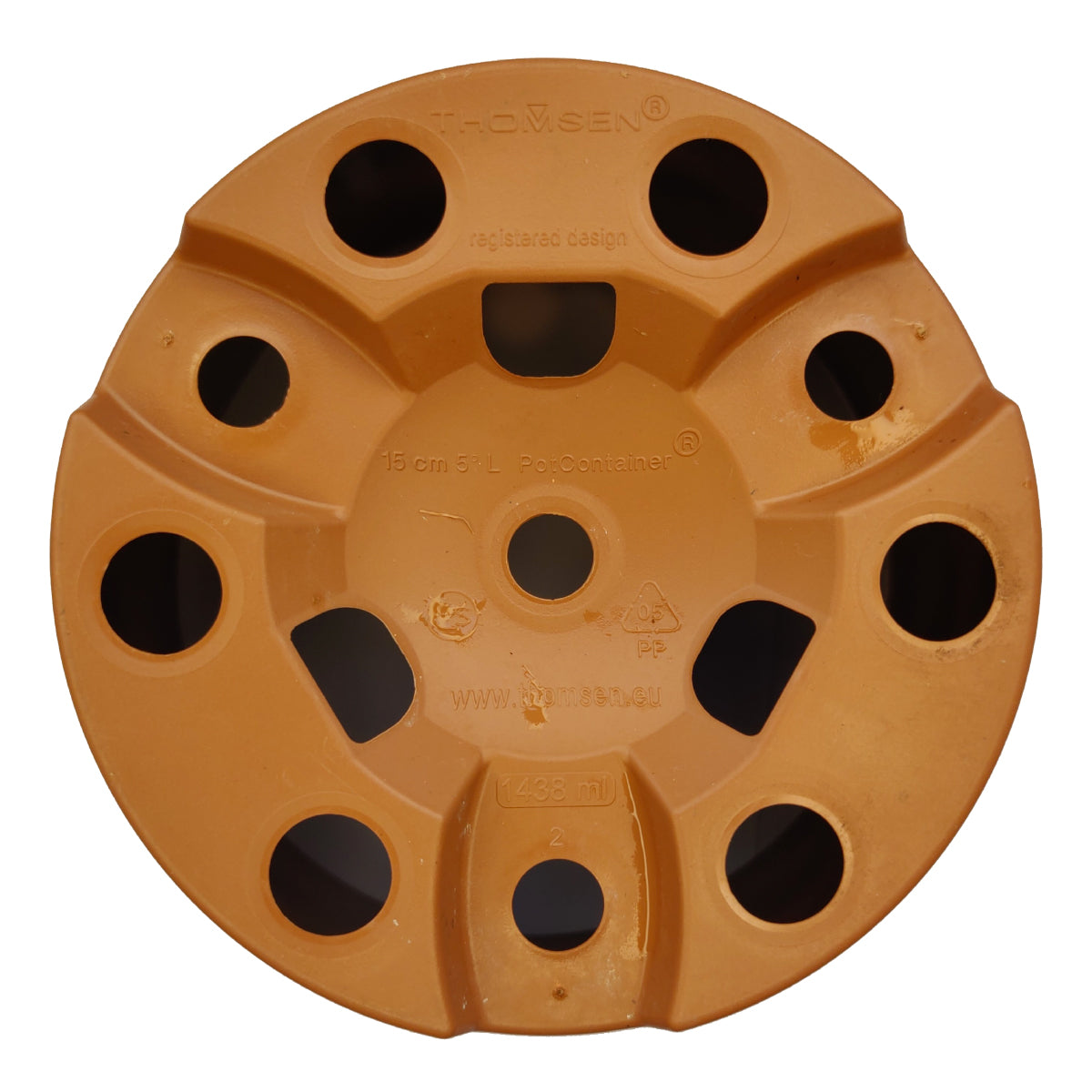 6 Inch Round Plastic Pot for sale, Greenhouse and Nursery Pot, Starter Pots for Seedlings, Garden Supplies, Plastic pot for Succulents, Multicolor Plastic Planter Round Plastic Flower Pot