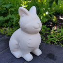 DIY Ceramic Kitty Pot for sale, White Ceramic Cat Planter Pot, Unique Succulent Gift, craft supplies, cat shaped planter pot, succulent pot plant pot DIY pot