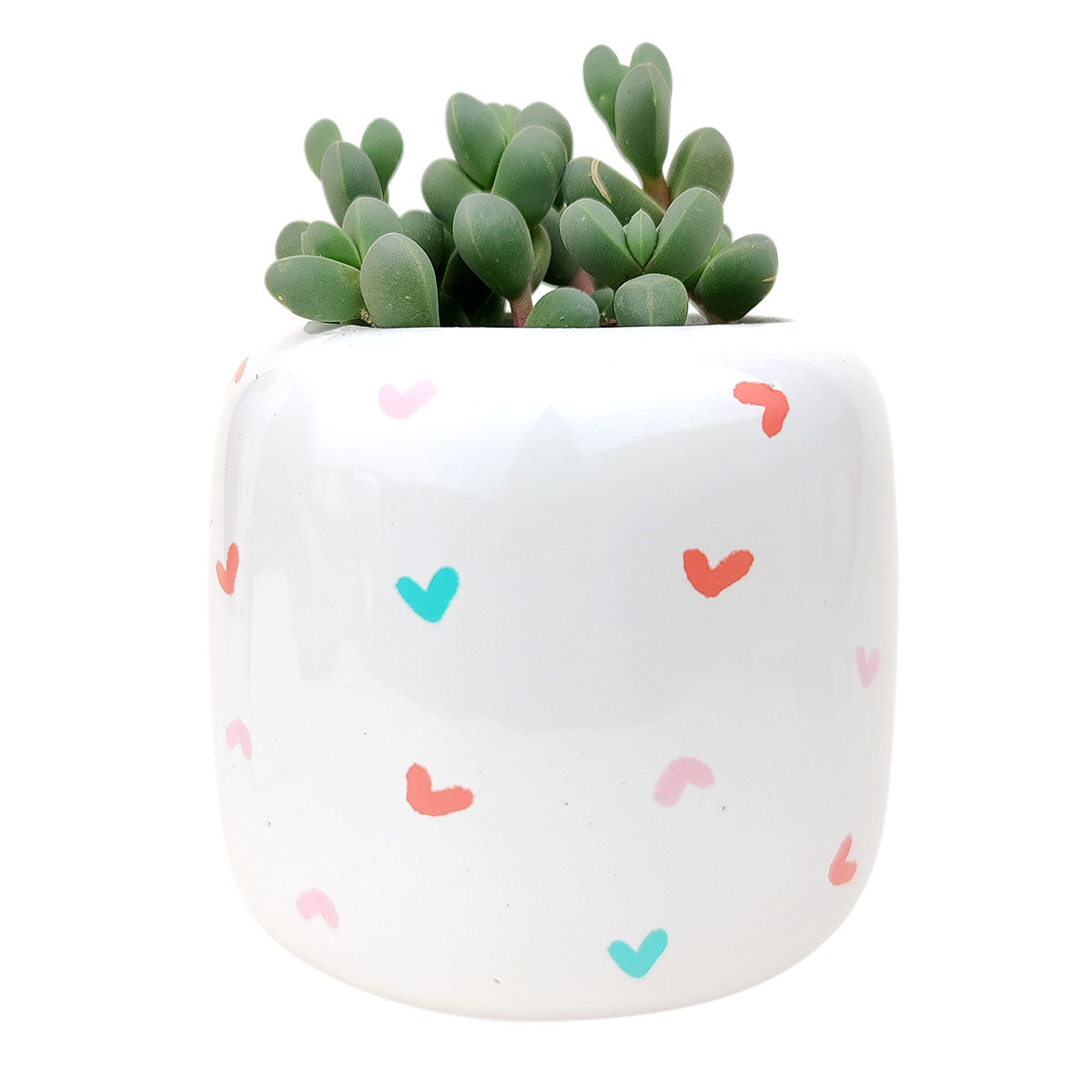 Tiny Heart Pot for sale, Valentines gift ideas, Ceramic pot for succulent and flower, tiny heart vase for home decor