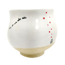 Love Is In The Air Pot for sale, heart pot for Valentines, Ceramic succulent pots for indoor and outdoor, Valentines's day gift ideas, Valentine's day gift for her, succulent pot for sale