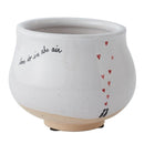 Love Is In The Air Pot for sale, heart pot for Valentines, Ceramic succulent pots for indoor and outdoor, Valentines's day gift ideas, Valentine's day gift for her, succulent pot for sale