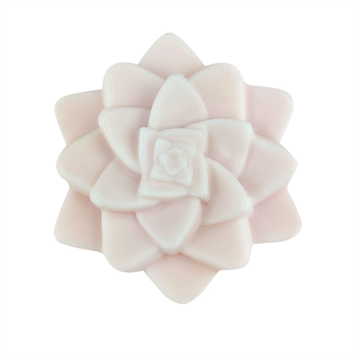 succulent shaped soap Organic Pink Succulent Rosette Soap | Sustainable Skincare | Natural Gift
