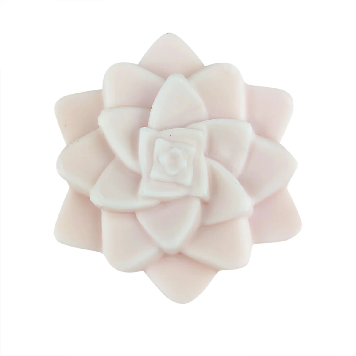 Pink Rosette Succulent Soap