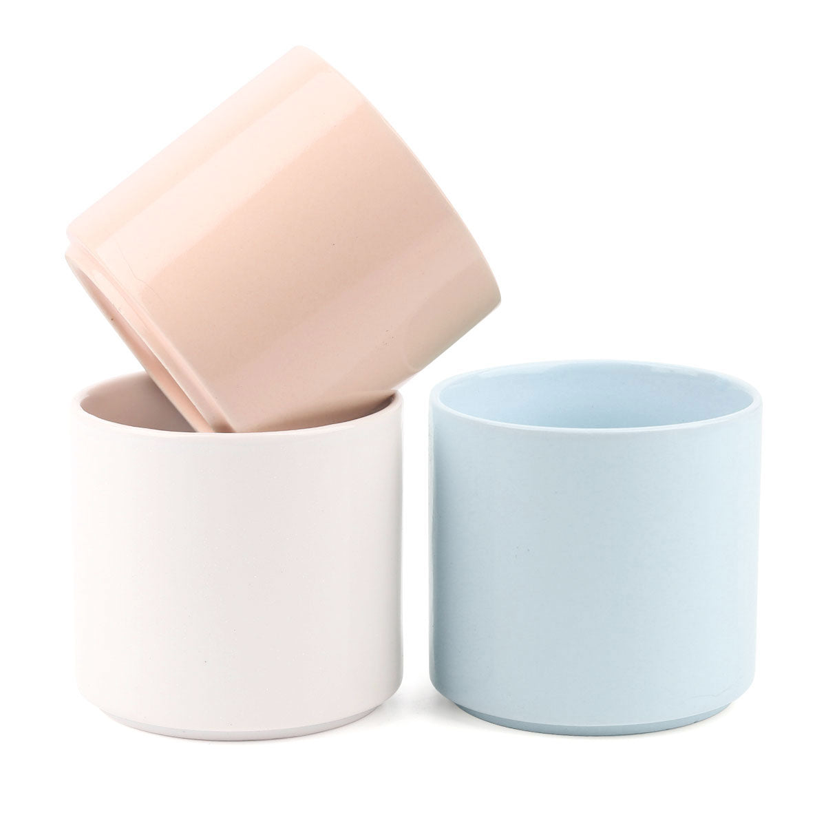 Modern Pot Decor for Home or Office, High Quality Ceramic Pot for Plants and Flowers, Modern Style Indoor Ceramic Planter, Small Minimalist Pot