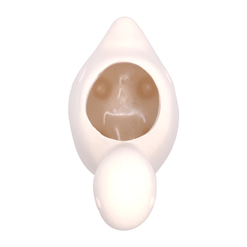 DIY Ceramic Dinosaur Pot for sale, White Ceramic Animals Succulent Planter, Crafts for Kids, Unique Succulent gift ideas, White ceramic succulent pot planter