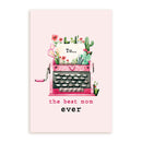 Succulent Happy Mother Day Card for sale, Succulents Greeting Card, Succulents Gift Ideas, Thank Mom Card, Plant Mom Card for Sale