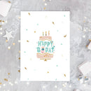 Succulent Happy Birthday Card for sale, Cactus Birthday Greeting Card, Succulents Greeting Card, Succulents Gift Ideas