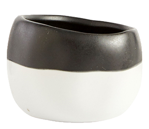 Black White Planter