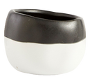 Black White Planter