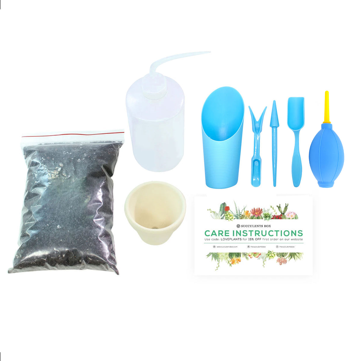 succulent care tools Beginner Kit (tools only) | Plant Starter Kit | Succulent Gift for Beginners