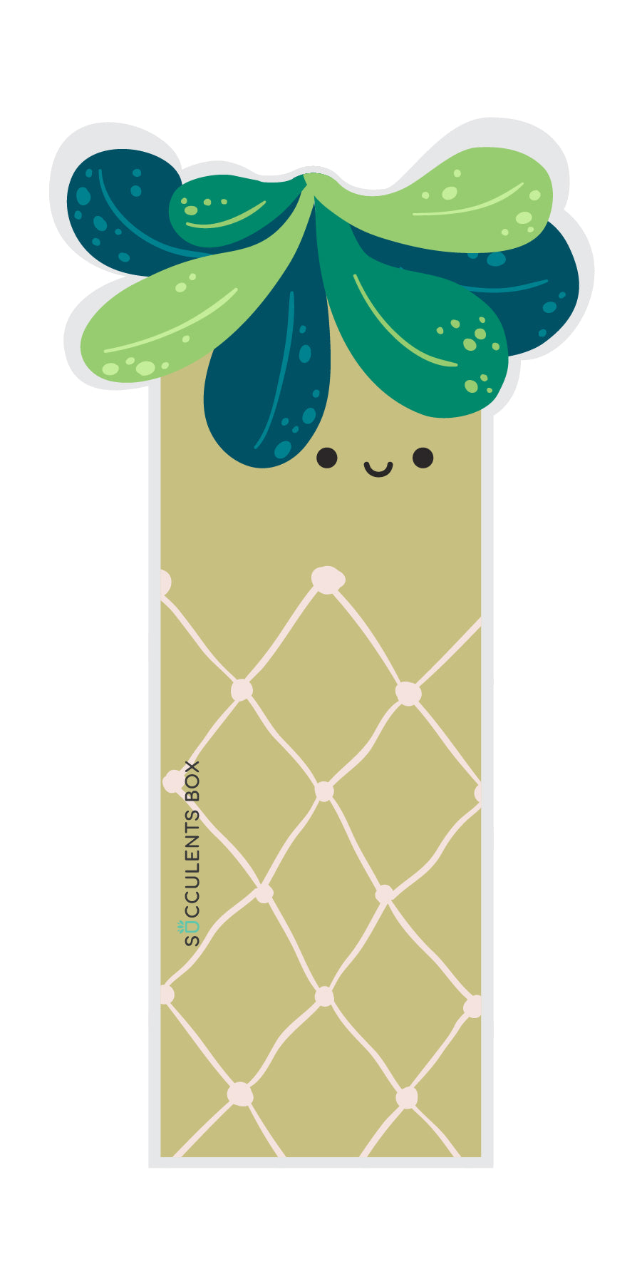 succulent bookmark Succulents Box® Printable: Succulents Bookmark