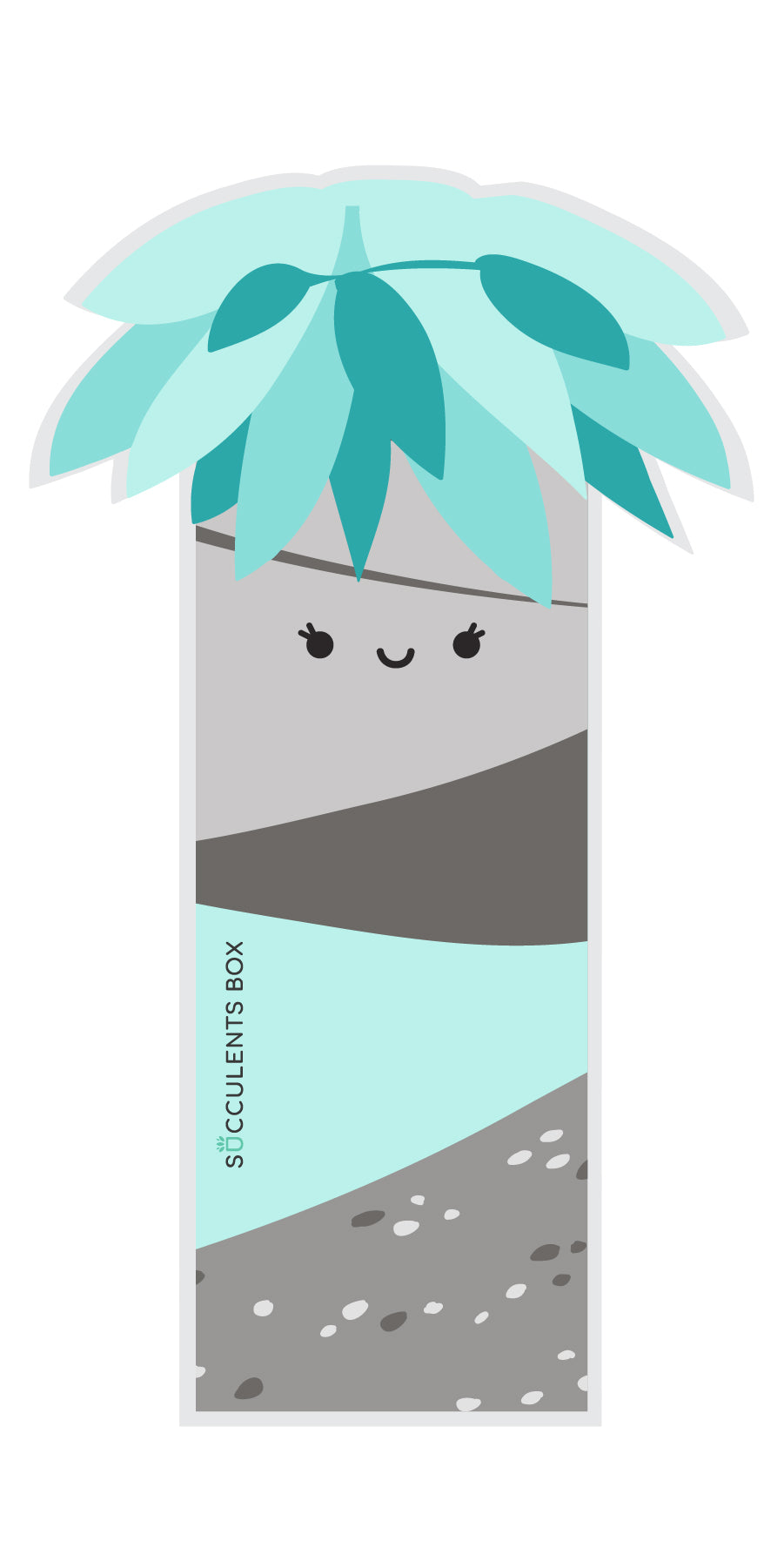 succulent bookmark Succulents Box® Printable: Succulents Bookmark