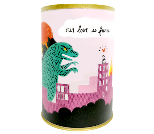 Punny Can - Godzilla