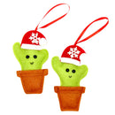 Christmas tree decoration ideas 2023, where to buy christmas tree decoration, Christmas Tree Ornaments, Cactus Christmas Ornament in Green Felt Holiday Home Decor