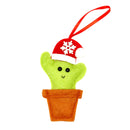 Christmas tree decoration ideas 2023, where to buy christmas tree decoration, Christmas Tree Ornaments, Cactus Christmas Ornament in Green Felt Holiday Home Decor
