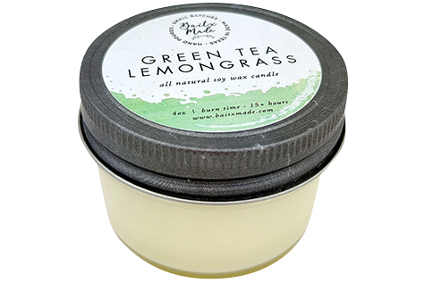 Green Tea &amp; Lemongrass Candle