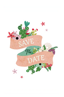 Save the Date Card for sale, Succulent Happy Birthday Card for sale, Cactus Greeting Card, Succulents Greeting Card, Succulents Gift Ideas