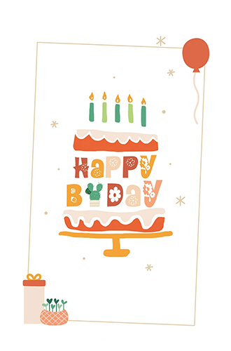 Happy Birthday Card